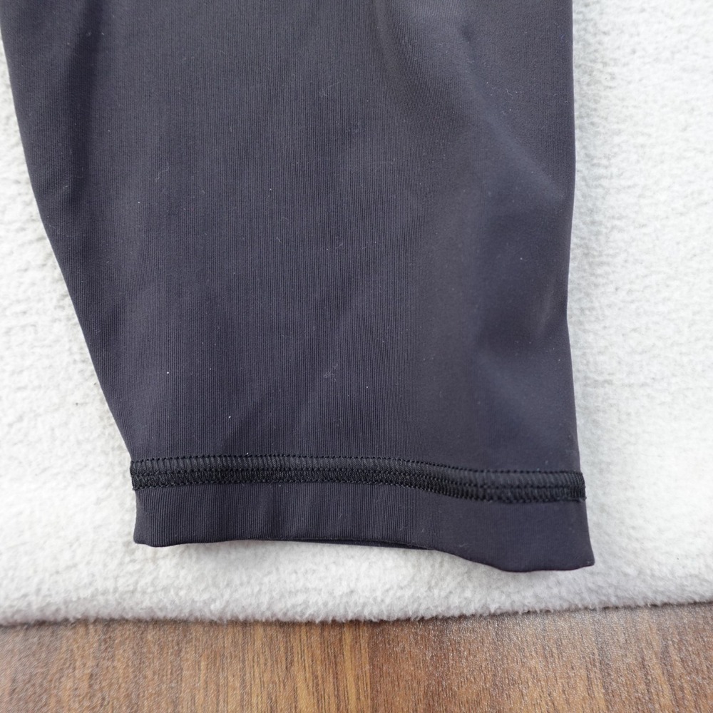 Lululemon Power Thru High Rise Tight 25 Womens 10 Black Pocket Yoga Gym Stretch - Picture 6 of 12